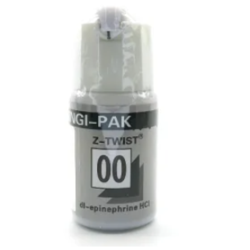 Gingi-Pak, Джинжі Пак, 00, ретракційна нитка, 274см, (зелена) / епінефрин Gingi-Pak, Джинжі Пак, 00, ретракційна нитка, 274см, (зелена) / епінефрин