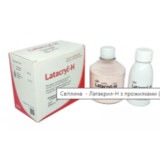 Латакрил-H з прожилками (яскраво-рожевий), 200 г + 100 мл, Латус