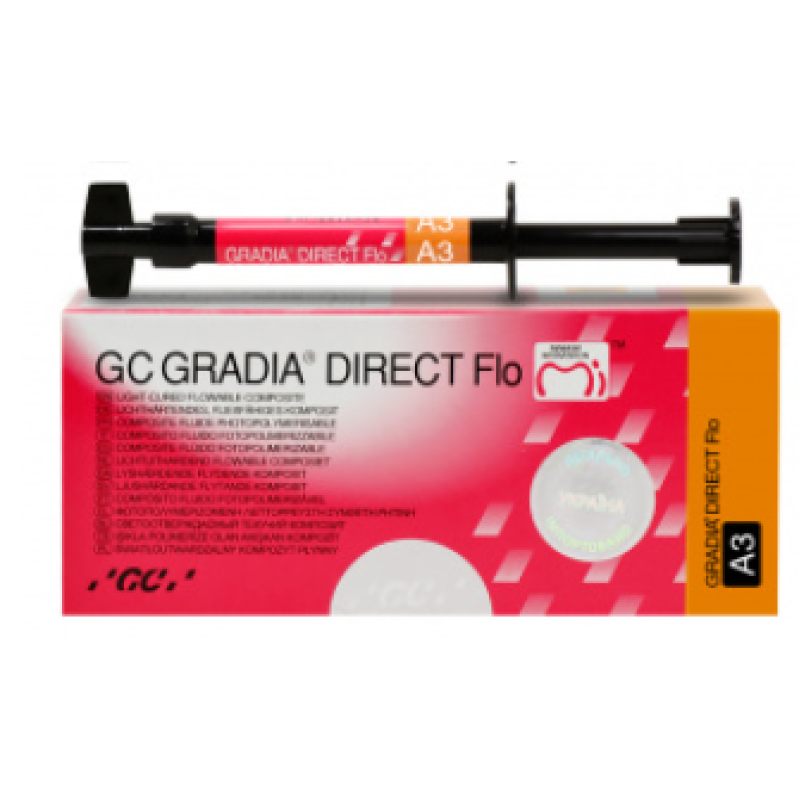Gradia Direct Flo, Градія Фло, A3, рідкий композит, 1,4 г